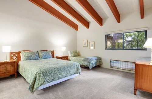 Tahoma House | Waters Edge Escape - Patio with BBQ Near Beach