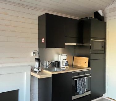 Lumijoki Apartment | Willa Rauha E, minikoti saunalla, iso parkkialue