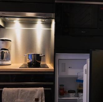 Lumijoki Apartment | Willa Rauha E, minikoti saunalla, iso parkkialue