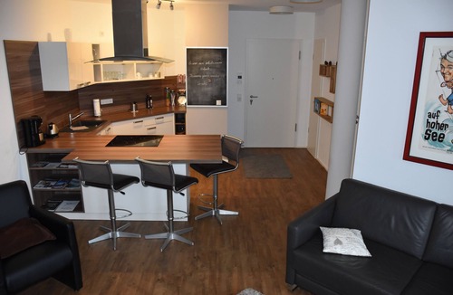 Mitte-Sud Apartment | Wonderful views, wonderful and direct waterfront location in the middle of the Havenwelten!