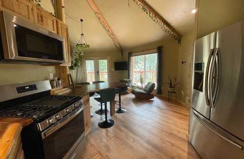 Indian Hills Cottage | Woodland Cottage Winter Retreat 30 Mins from Denver- WiFi, Kitchen, Sleeps 4