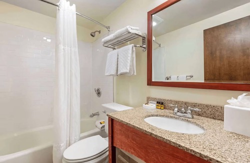 Eagle Hotel | Work-Ready Room by Scenic Ballooning Flights Near Brush Creek Park