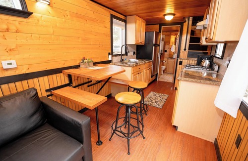 Lyons Resort | Your Adventure Hub – The Sequoia Tiny Home on River and Near Trails & Parks