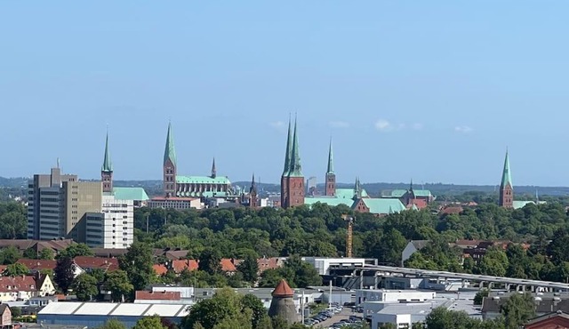 Über den Dächern der Hansestadt