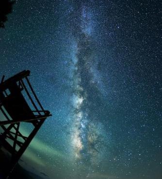 大自然の中で満天の星空体験