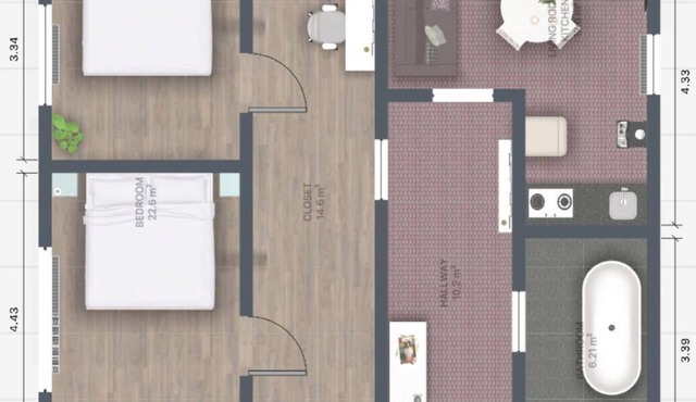AMA Executive Stay 65m² Near Central Station