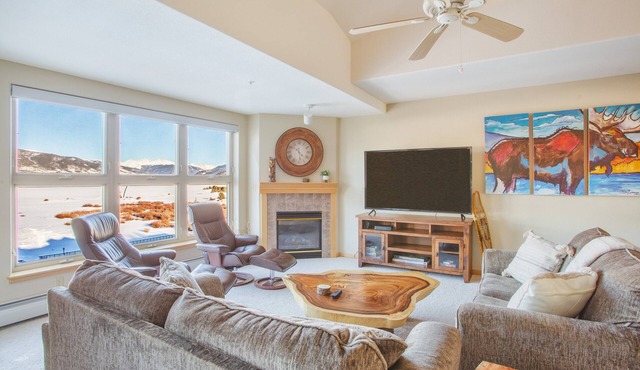 Amazing Mountain and Lake Views from this Unique Penthouse Condo