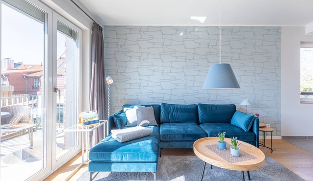 Ankerzeit vacation apartment in Husum for up to 2 people