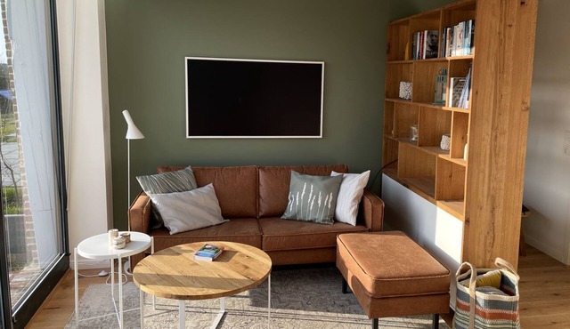 Anton – Studio Vacation Rental in Rysum near Greetsiel, 65 m² for 4 people - Courtyard