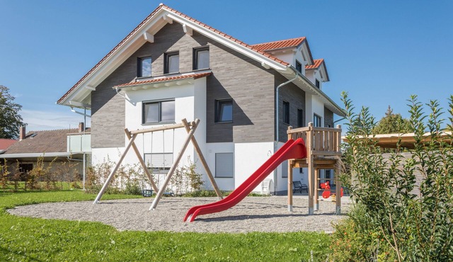Apartment “2 Am Biohof Eriskirch” close to Lake Constance with Balcony & Garden