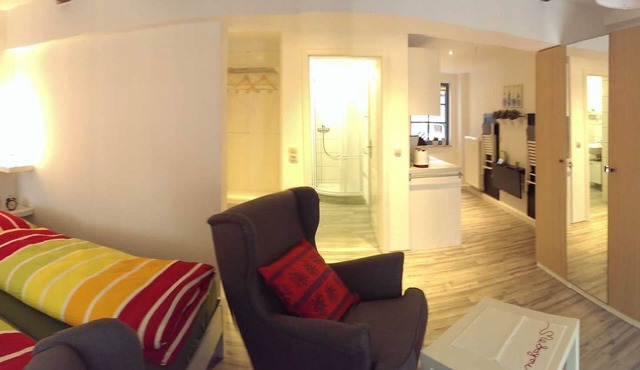 Apartment 4 Thistle/. 1 OG links - apartments in the house to golden Schaar