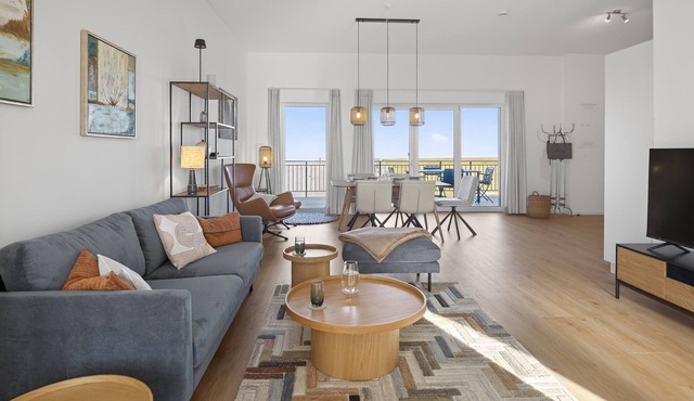 Apartment “Bodil” with Sea View, Balcony, and Wi-Fi