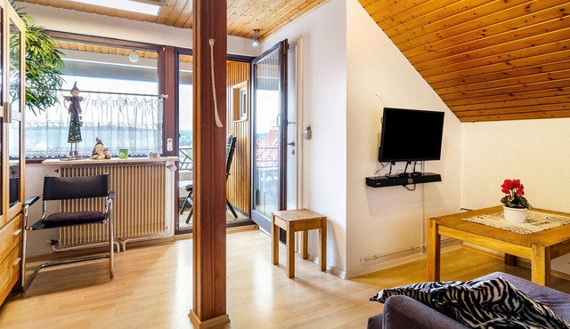Apartment 'Dachwohnung Schneider Bingen' with Balcony, Wi-Fi and Air Conditioning