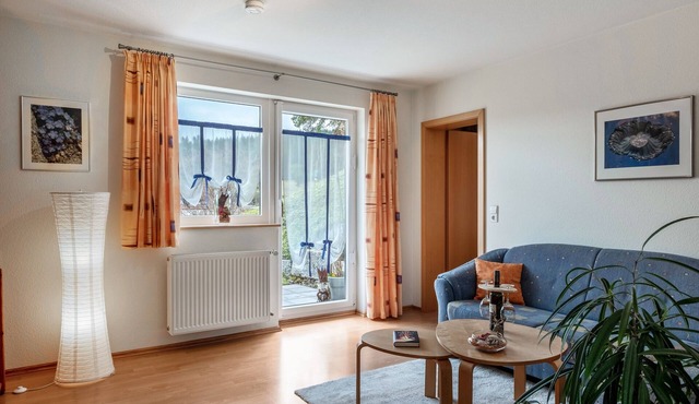 Apartment 'Dorfblick' with Private Terrace, Shared Garden and Wi-Fi