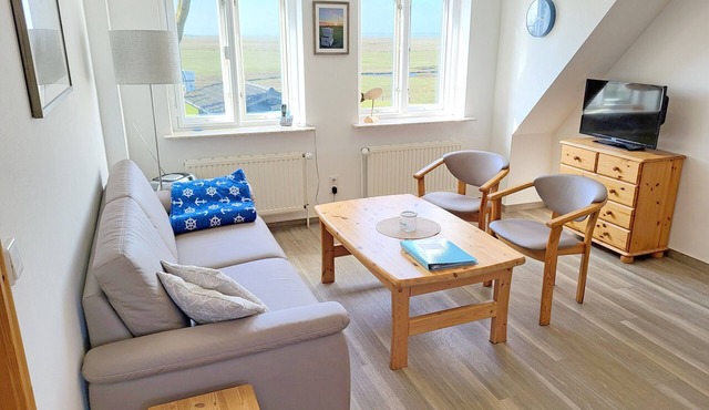 Apartment 'Ferienwohnung Habel' with Sea View, Shared Terrace and Wi-Fi
