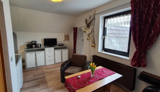 Apartment 'Hiddenseeblick 1' with Sea View, Shared Terrace and Wi-Fi