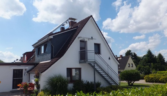 Apartment 'Klausi' in a quiet location on the edge of the forest near Schlei and Baltic Sea