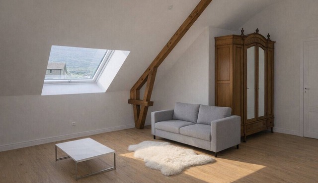 Apartment 'Les Jardins De Vergona' with Mountain View, Shared Garden and Wi-Fi