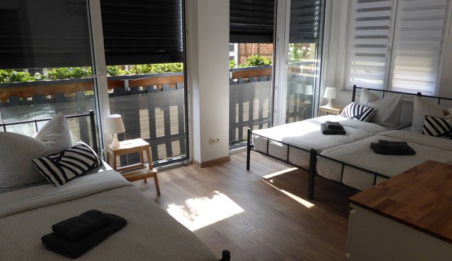 Apartment Martin Luther, 3 bedrooms, free Wifi, free parking, close to the center