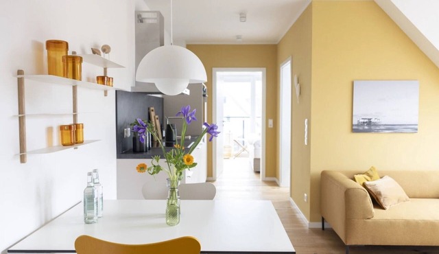 Apartment 'Strandhafer' with Balcony and Wi-Fi