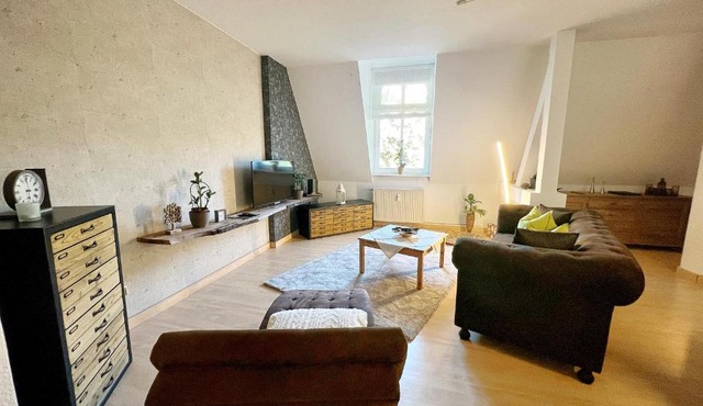 Atelierwohnung mit Parkblick