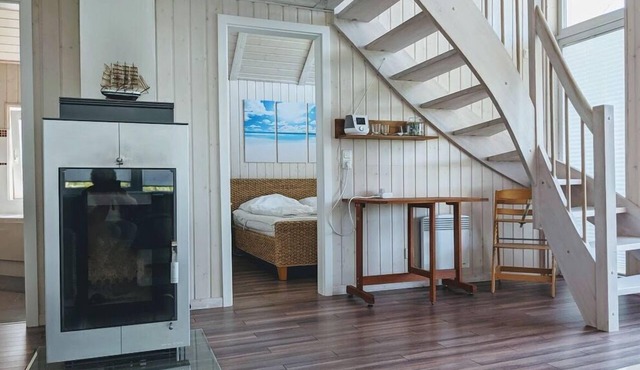Beach house Wesselburenerkoog, sauna, fireplace