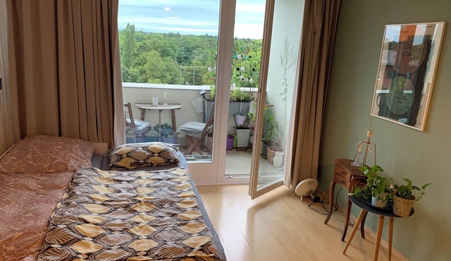 Beautiful apartment with large balcony