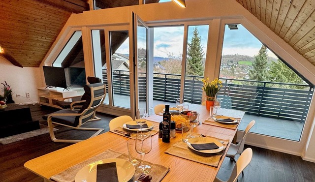 Beautiful modern apartment - Odenwald-Panorama