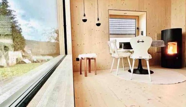 Behagliches Tinyhaus mit Pelletofen