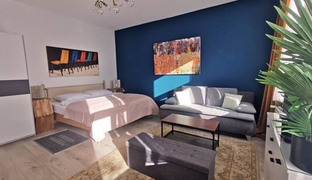 Blue Palm - 60m2 - cozy, central with a green view