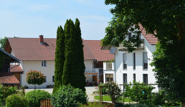 Bright, friendly apartment with private garden, right on the Danube cycle path