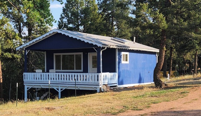 Cabin Fever is a cozy fully renovated one bedroom cabin in Florissant, Colorado
