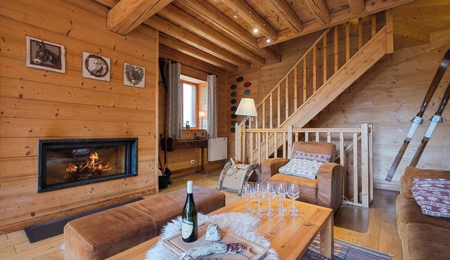 Chalet L'Orcières : Spa Privé & Charme Montagnard