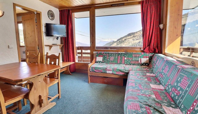 Charming 2-room apartment Méribel, 4 pers, balcony, WiFi
