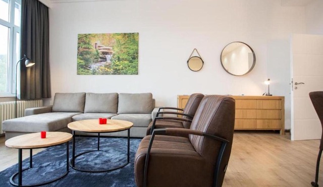 Charming apartment in Winterberg with balcony and sauna
