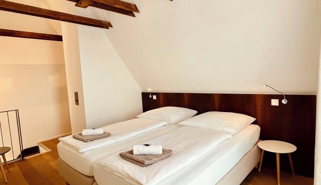 Charming maisonette apartment in the "Mainviertelhof" at the "Old Main Bridge"