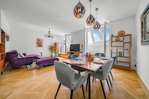 City Center Penthouse, 3 Bedrooms, 30qm Rooftop, AC