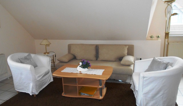 Comfort vacation apartment in Bad Bramstedt, 50 sqm, between the Baltic Sea and the North Sea