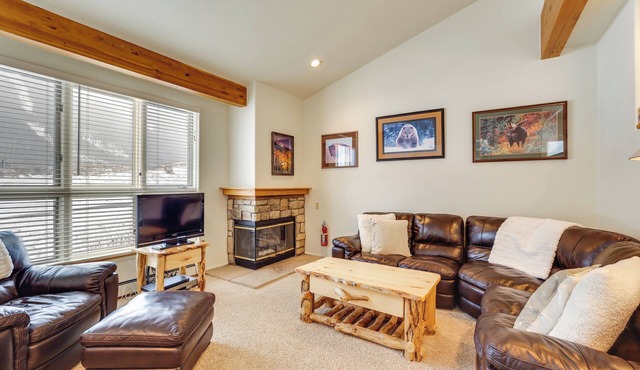 Copper Mtn Resort Duplex w/Golf Course Views!