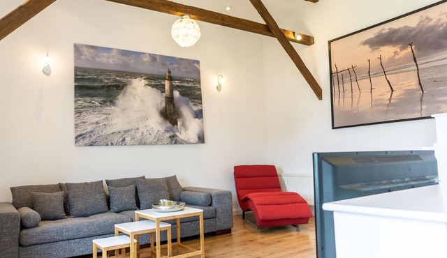 Cozy apartment over 2 floors just outside St. Peter-Ording.