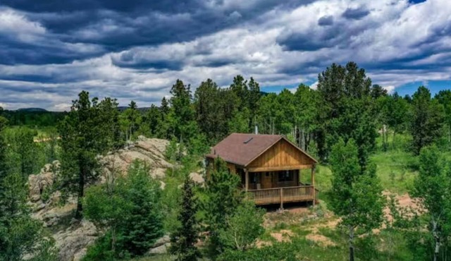 Cozy Modern Cabin Surrounded by Nature for a Peaceful Getaway in Cripple Creek, Colorado