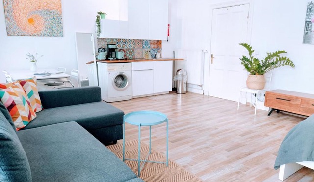 Cozy studio in Friedrichshain, 4 quiet guests only