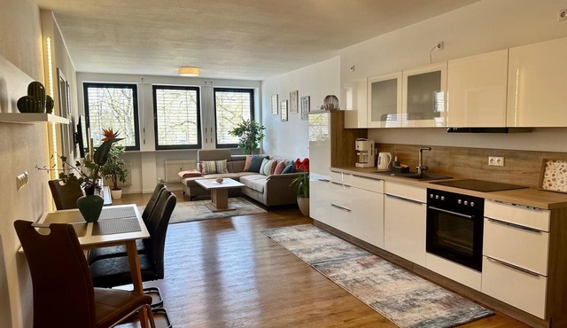 Cozy vacation apartment with two bedrooms in the heart of Schweinfurt