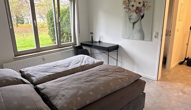 Cozy vacation apartment with garden in Schönefeld near Berlin