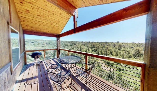 Custom Cabin South of Moab in the La Sal Mountains