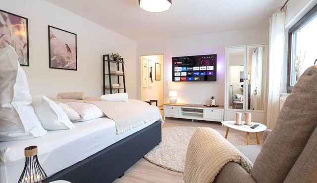 Design Studio mit 30qm, 1 Wohn-schlafzimmer, Max. 2 Personen
