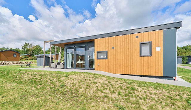 Detached vacation home WindSpiel in Seeparx Süsel with terrace and close to the lake