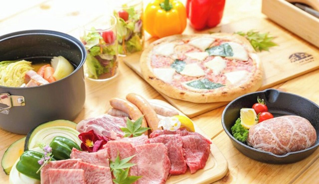 Dome Tent B 3 persons 2 meals included Enjoy/Takehara Hiroshima