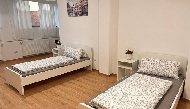 Doppelzimmer mit Gemeinschaftsbad