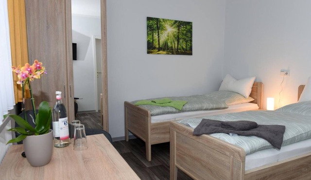 Double room 4 - Holiday room Wache Ost at Lake Berzdorf